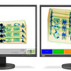 Black-and-white squares show what the algorithm thinks is a lithium-ion battery.